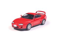 IXO AMERICA #U64RDC014-JC - 1993 Toyota Supra JZA80 in Renaissance Red