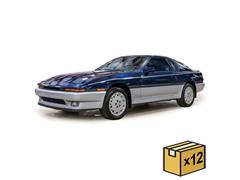 IXO AMERICA #U64RDC016-JC-CASE - 1987 Toyota Supra A70 in Dark Blue Metallic and Silver
