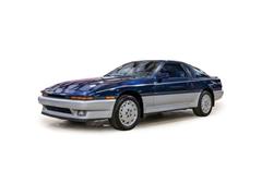 IXO AMERICA #U64RDC016-JC - 1987 Toyota Supra A70 in Dark Blue Metallic and Silver