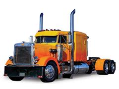 IXO AMERICA #U64TR043 - 1973 Peterbilt 359 Kelseys Trucking in Orange