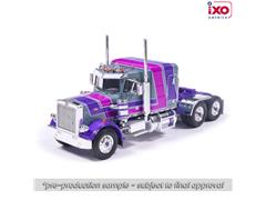 IXO AMERICA #U64TR051 - 1973 Peterbilt 359 in Gray and Purple - Cab Only