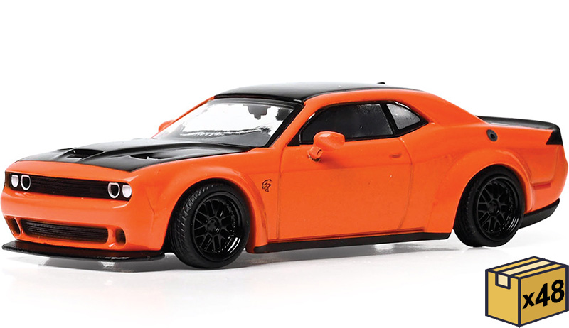 2019 Dodge Challenger SRT Hellcat in Go Mango Orange and Black