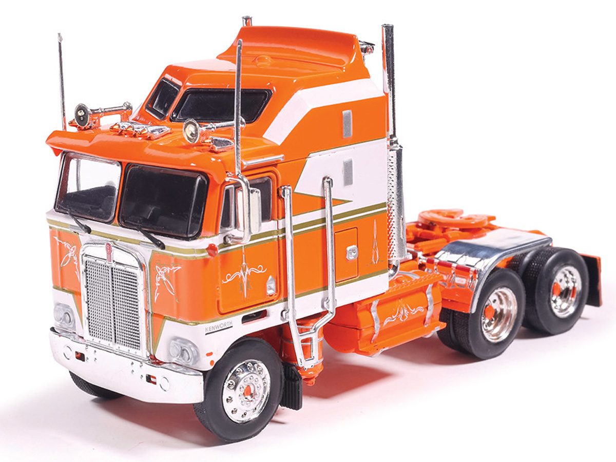 1976 Kenworth K100 Aerodyne in Orange - Cab Only - U64TR041