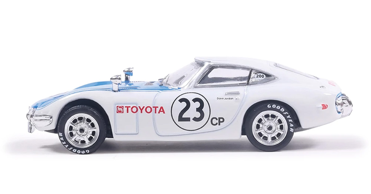 1967 Toyota 2000GT in White - Recreation of Preproduction Model