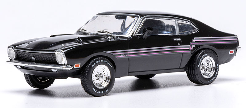 1974 Ford Maverick in Black with Stripes - CLC624N