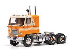 IXO MODELS #64TR017 - 1970 GMC Astro 95 in Orange and White - Cab Only