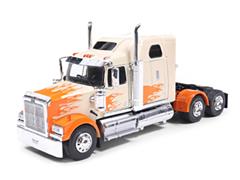 IXO MODELS #TR238 - 2000 Western Star 4900 in Beige with Orange Flames - Cab Only