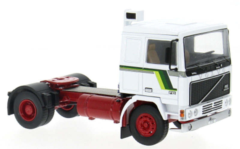 1983 Volvo F10 in White and Green - Cab Only - TR228-22