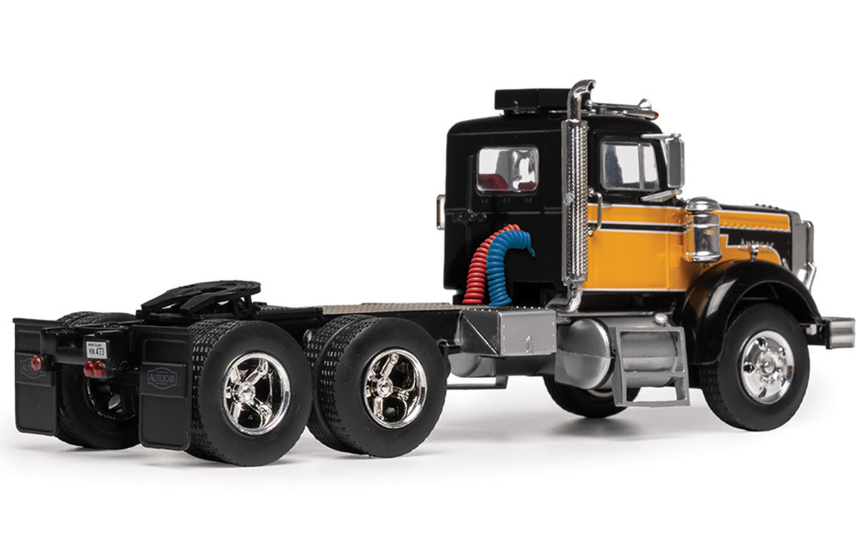 1965 Autocar A64 in Black and Orange - Cab Only - TR239