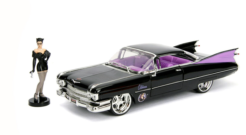 1959 Cadillac Coupe Deville with Catwoman Figure - 30458