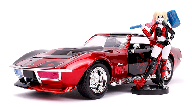 1969 Corvette Stingray with Harley Quinn Figure - 31196