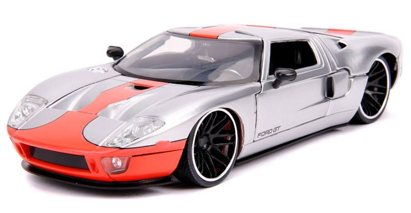 2005 Ford GT in Silver with Orange Stripe - 31324