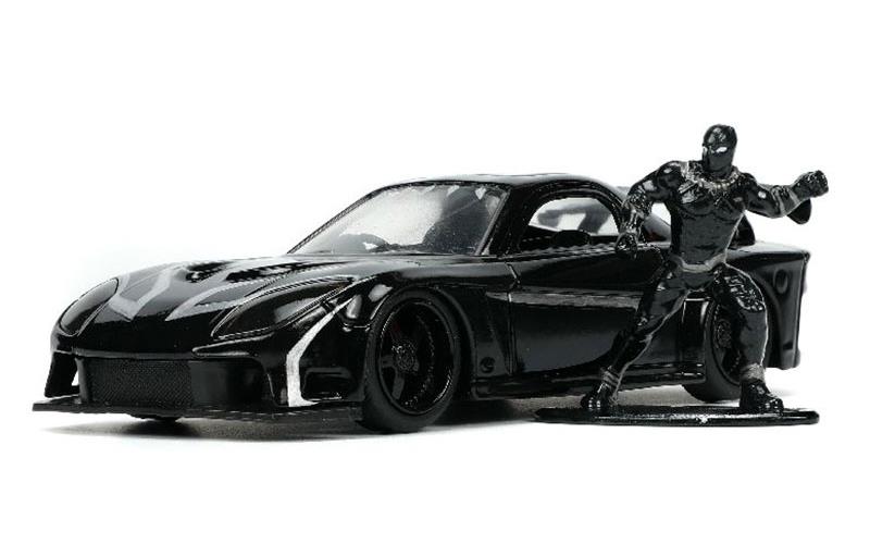 Mr.Rage ページ　A-13 A-19 2点 Mazda RX7 with Black Panther Figure - 33078