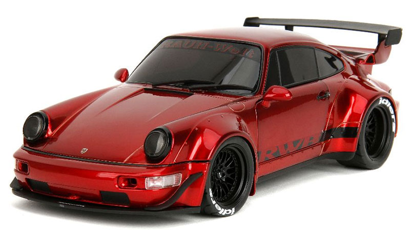 Porsche RWB in Metallic Red - Pink Slips - 35726