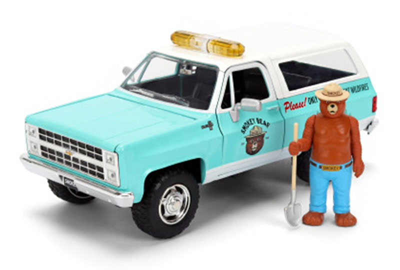 1980 Chevrolet Blazer with Smokey Bear Figure - Smokey Bear - 36294