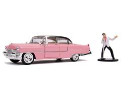 31007 - Jada Toys Elvis Presleys Pink 1955 Cadillac Fleetwood