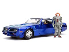 31118 - Jada Toys Pennywise and Henry Bowers 1977 Pontiac Firebird