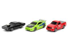 JADA TOYS #31123 - Fast Furious - Nano Hollywood Rides 3-in-1 Blister Pack