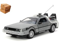 JADA TOYS #32911-BOX - DeLorean Time Machine with Lights - Back to the Future 1985