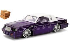 JADA TOYS #36343-BOX - 1987 Buick Grand National in Purple and White