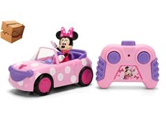 JADA TOYS #36833-BOX - R/C - Minnie Mouse Roadster - Simple Function Remote Control