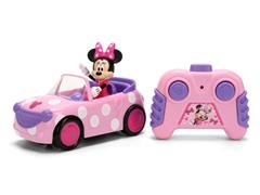 JADA TOYS #36833 - R/C - Minnie Mouse Roadster - Simple Function Remote Control