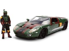 JADA TOYS #36909 - 2005 Ford GT with Boba Fett Figure