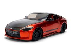 JADA TOYS #37490 - 2023 Nissan Z in Metallic Red Orange and Black