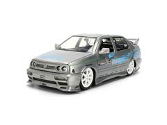 JADA TOYS #37820 - Jesses 1995 Volkswagen Jetta in Silver Color Brush Finish - Fast and Furious