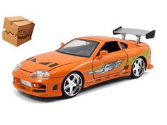 JADA TOYS #97168-BOX - Brians Toyota Supra in Orange - The Fast and the Furious 2001