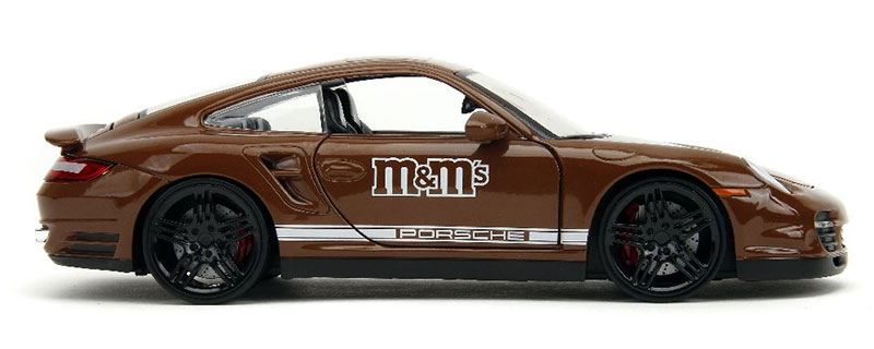 M Ms - 2007 Porsche 911 Turbo with Brown M Ms Figure - 34624