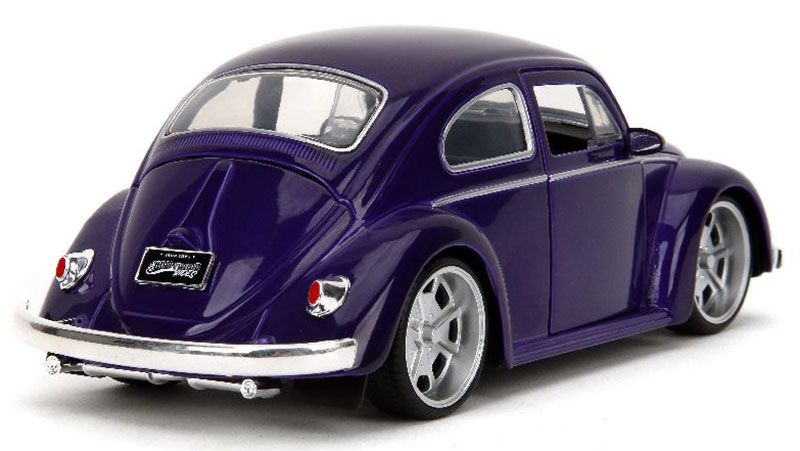 1959 Volkswagen Beetle with Wednesday Addams and Thing Figures - 35131