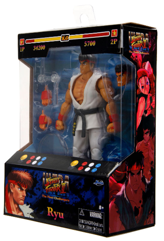 Ryu Poseable Figure - Street Fighter - 34215