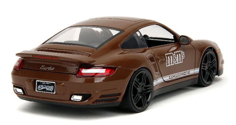 M Ms - 2007 Porsche 911 Turbo with Brown M Ms Figure - 34624
