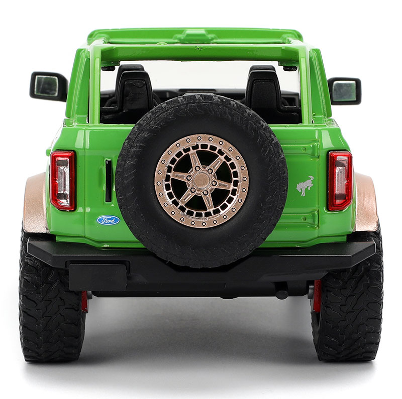 M Ms - 2021 Ford Bronco in Glossy Green with Green M M Figure - 35473