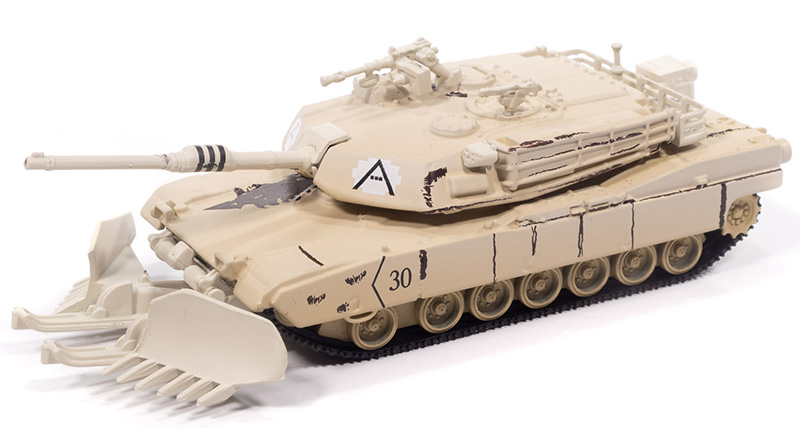 M1A1 Abrams Tank in Battleworn Sand - 1st Gulf War / Desert Storm