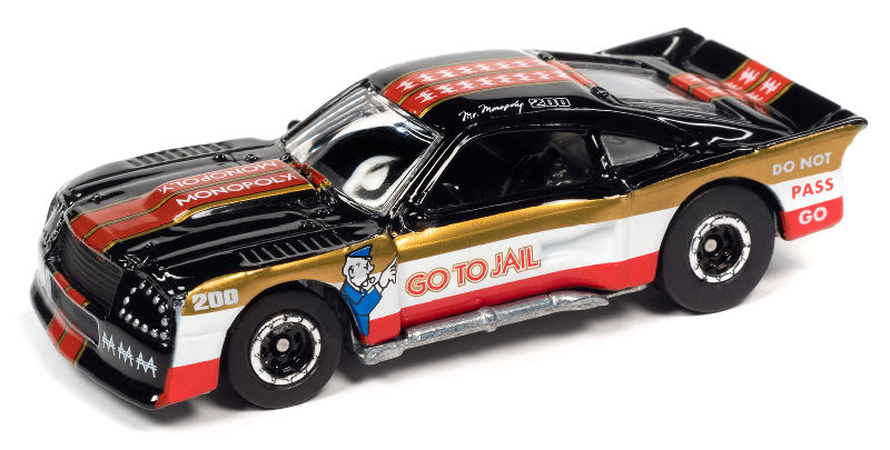 1975 COBRA Ⅱ RACER ジョニーライトニング WL Monopoly - 1975 Ford Mustang Cobra II Racer Black and White with