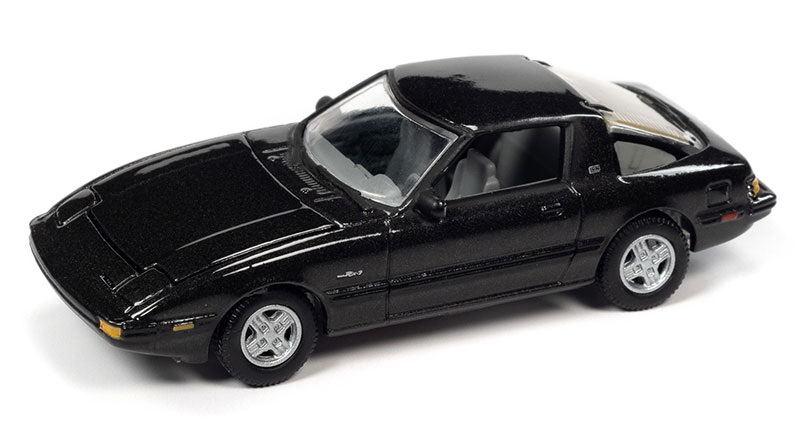 パソ07 1982 Mazda RX-7 in Tornado Silver Metallic - JLSP244-A