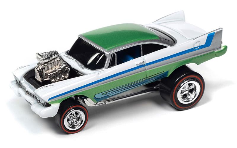 1958 Plymouth Metallic Lime Green with - Zingers - JLSP251-B