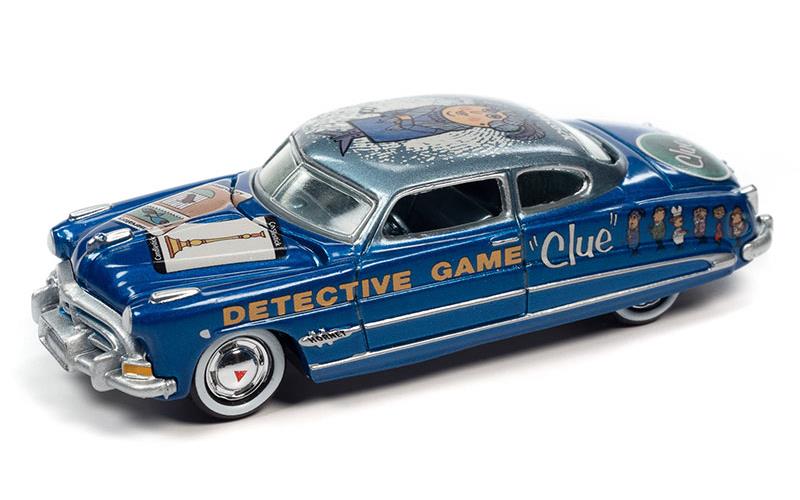 Vintage 1951 Hudson Hornet Mrs Peacock/ Poker Chip in Lagoon Blue