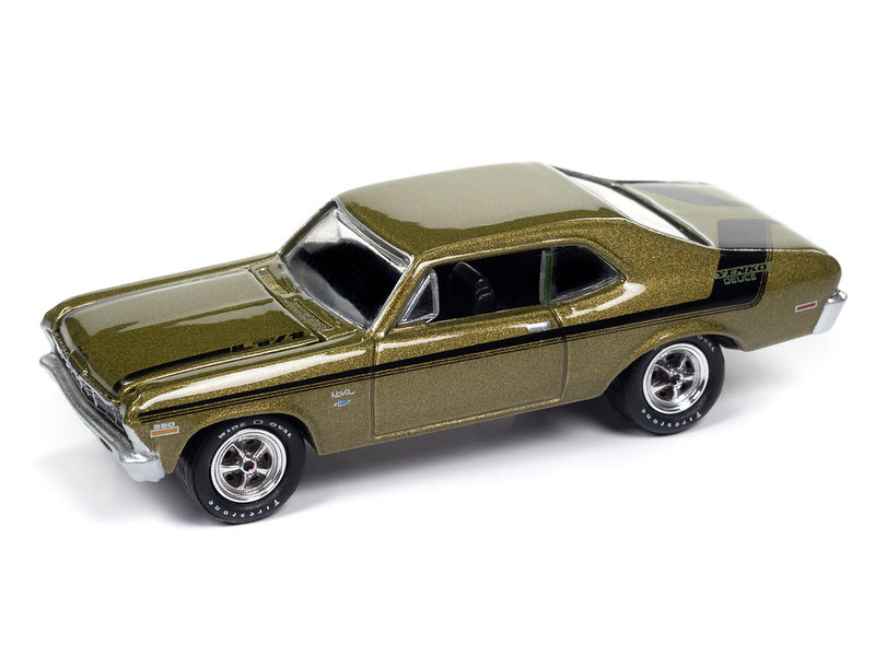 1970 Yenko Deuce Chevrolet Nova in Citrus Green Poly with Black
