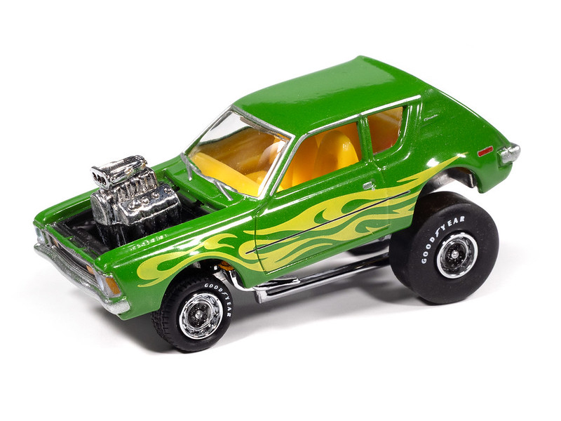 1971 AMC Gremlin in Metallic Lime Green - Zingers - JLSP402-A