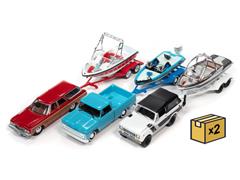 JLBT015-B-CASE - Johnny Lightning Truck Trailer 2021 Release 1B 6 Piece