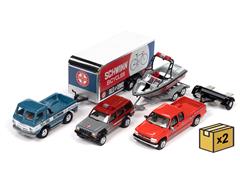 JLBT018-B-CASE - Johnny Lightning Tow and Go Truck and Trailer 2023