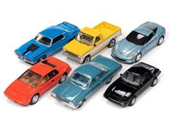 Johnny Lightning Classic Gold 2021 Release 4A 6 Piece