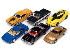 Johnny Lightning Classic Gold 2021 Release 4A 6 Piece
