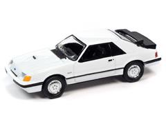 JOHNNY LIGHTNING #JLCT007-4 - 1985 Ford Mustang SVO in White