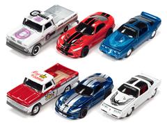 JLCT012-CASE - Johnny Lightning Collectors Tin 2023 Release 2 6 Piece
