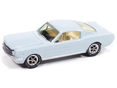 JOHNNY LIGHTNING #JLCT016-F - 1965 Ford Mustang Fastback in Arcadian Blue