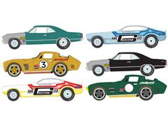 JOHNNY LIGHTNING #JLCT021-CASE - Collectors Tin 2026 Release 2 - 6-Piece Set in a Non-Returnable Factory-Sealed Case